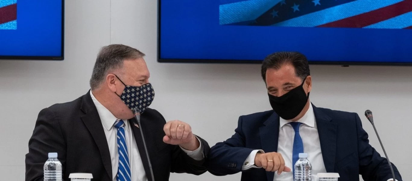 Έπεσαν οι υπογραφές από Α.Γεωργιάδη και Μ.Πομπέο για την τεχνολογική συμφωνία Ελλάδας-ΗΠΑ (φώτο)